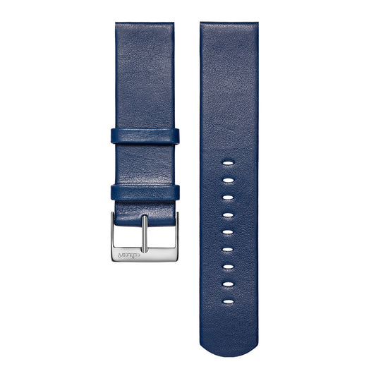 Strap 21 mm Leather Blue